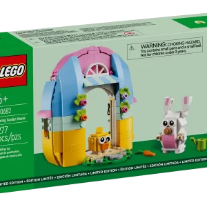 LEGO Spring Garden House 40682 doos met 277 stukjes, inclusief konijn en tuin accessoires. Limited edition bouwset.