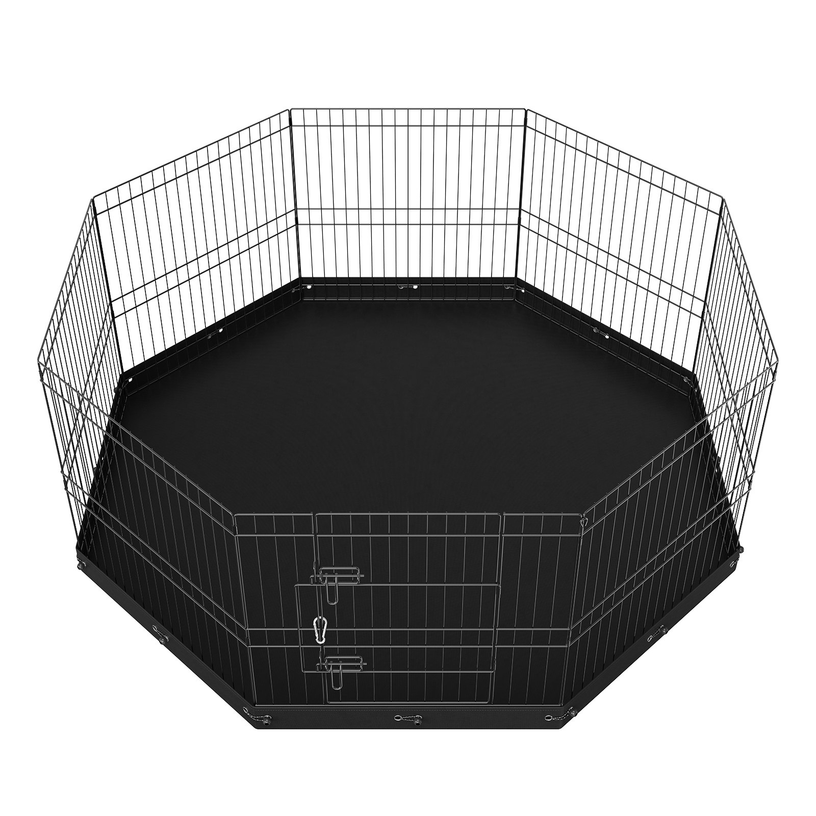 Doorzichtige Konijnenkooi Binnen 140x45x52CM - Met Uitschuifbare Lade Voor Konijnen En Cavia's
