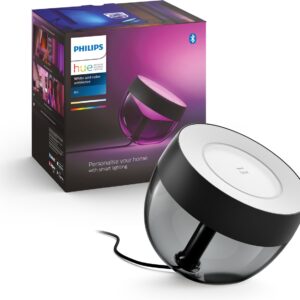 Philips Hue Iris lamp met instelbare kleuren en slimme verlichting, voor een gepersonaliseerde sfeer thuis.