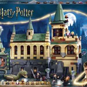 LEGO Harry Potter Hogwarts Geheime Kamer set, met minifiguren en kasteel. Magisch bouwplezier voor fans vanaf 9 jaar.