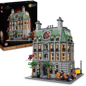 LEGO Sanctum Sanctorum set 76218 met Marvel-helden, gedetailleerd gebouw voor fans vanaf 18 jaar, Infinity Saga collectie.