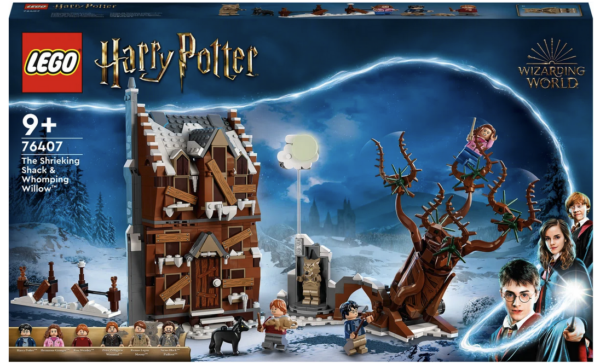 LEGO Harry Potter set: De Shrieking Shack en Whomping Willow, avontuur voor kinderen vanaf 9 jaar.