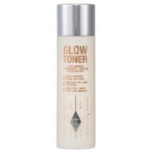 Fles Glow Toner met niacinamide voor stralende huid en verfijnde poriën, dagelijks gebruik, 150ml.