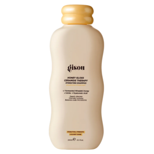 Gisou Honey Gloss Ceramide Therapy shampoo, hydraterende formule met honing, voor glanzend en sterk haar.