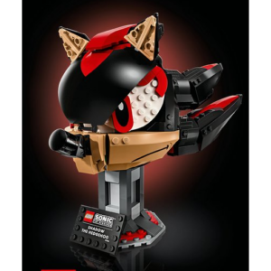 LEGO Shadow the Hedgehog bouwset, 720 stukken, verpakt in doos voor volwassenen, Sonic the Hedgehog thema.