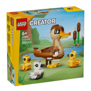 LEGO Creator 40885 eendfamilie set met 262 onderdelen; leuk bouwspeelgoed voor kinderen vanaf 6 jaar.