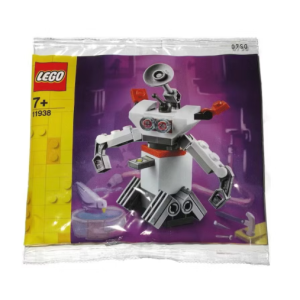 LEGO bouwpakket voor een robot, geschikt voor kinderen vanaf 7 jaar, met kleurrijke onderdelen en creatieve mogelijkheden.