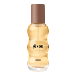 Gisou honing-geïnfuseerde haarparfum in luxe flacon, perfect voor een heerlijke geur en verzorging van je haar.