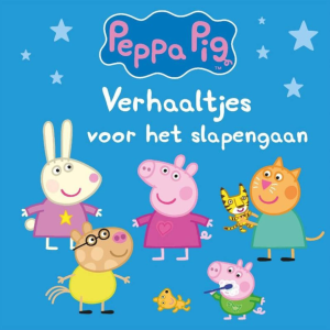 Alt-tekst: Peppa Pig en vrienden: vrolijke personages voor schattige verhaaltjes voor het slapengaan.
